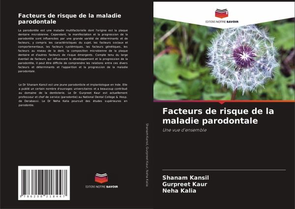 Facteurs de risque de la maladie parodontale Facteurs de risque de la maladie parodontale