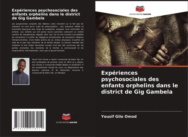 Expériences psychosociales des enfants orphelins dans le district de Gig Gambela