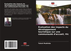 Évaluation des impacts du développement touristique sur une communauté d'accueil, Vic Cover Évaluation des impacts du développement touristique sur une communauté d'accueil, Vic