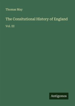 Cover The Consitutional History of England
