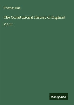 Cover The Consitutional History of England