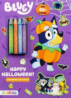 Cover Bluey Colortivity: Happy Halloween!