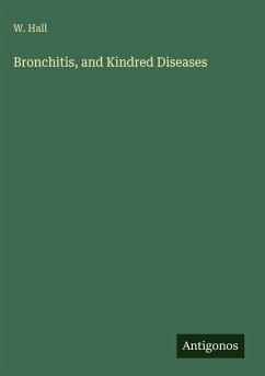 Cover Bronchitis, and Kindred Diseases