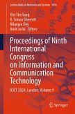 Proceedings of Ninth International Congress on Information and Communication Technology (eBook, PDF)
