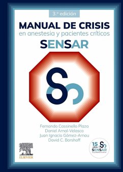 Cover Manual de crisis en anestesia y pacientes criticos sensar