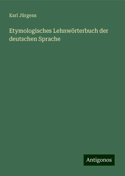 Etymologisches Lehnwörterbuch der deutschen Sprache