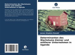 Cover Determinanten des Wachstums kleiner und mittlerer Unternehmen in Uganda