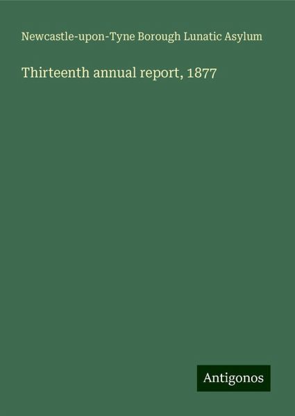 Thirteenth annual report, 1877