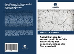 Cover Auswirkungen der Wasserqualität auf die Entwicklung der Lebensgrundlage der Gemeinschaft