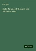 Erster Cursus der Differential-und Integralrechnung Erster Cursus der Differential-und Integralrechnung