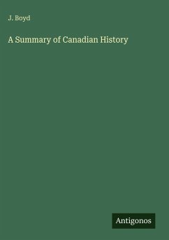 Cover A Summary of Canadian History