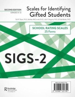Scales for Identifying Gifted Students (SIGS-2) - Ryser, Gail R.; McConnell, Kathleen; Sanguras, Laila Y.