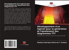 Cover Développement d'un logiciel pour la génération et l'ajustement des diagrammes TTT