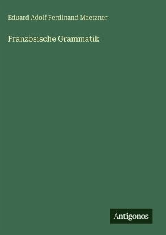 Cover Französische Grammatik