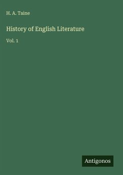 History of English Literature - Taine, H. A.