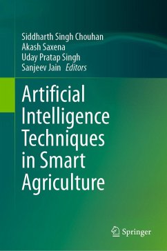 Cover Artificial Intelligence Techniques in Smart Agriculture (eBook, PDF)