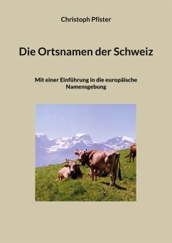 Cover Die Ortsnamen der Schweiz