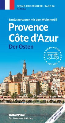 Cover Entdeckertouren mit dem Wohnmobil Provence Cote d' Azur Der Osten