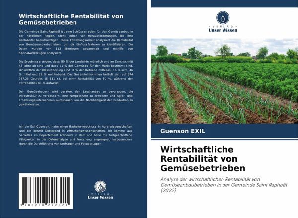 Wirtschaftliche Rentabilität von Gemüsebetrieben Wirtschaftliche Rentabilität von Gemüsebetrieben
