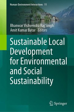 Cover Sustainable Local Development for Environmental and Social Sustainability (eBook, PDF)