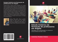 Cover Estudo histórico da formação de professores em Angola