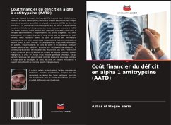 Coût financier du déficit en alpha 1 antitrypsine (AATD) - Sario, Azhar ul Haque Coût financier du déficit en alpha 1 antitrypsine (AATD) - Sario, Azhar ul Haque