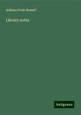 Library notes Library notes