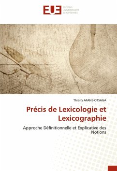 Précis de Lexicologie et Lexicographie - Afane-Otsaga, Thierry