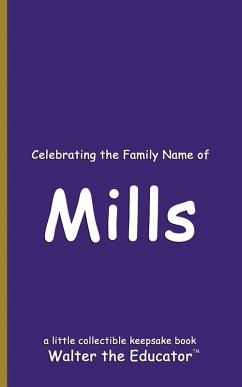Cover Celebrating the Family Name of Mills