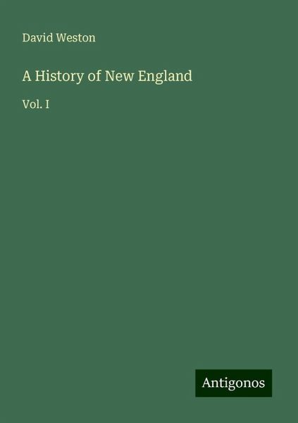A History of New England