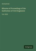 Minutes of Proceedings of the Institution of Civil Engineers