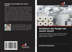 Cover Riutilizzo dei fanghi dei mulini tessili