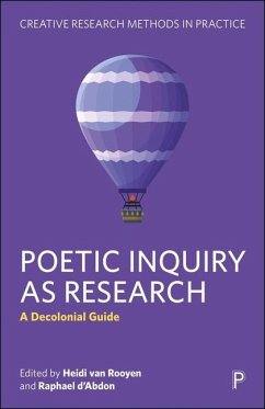 Cover Poetic Inquiry as Research