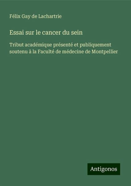 Essai sur le cancer du sein