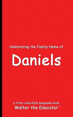 Cover Celebrating the Family Name of Daniels