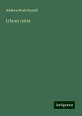 Library notes Library notes