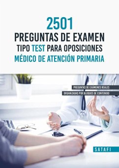 Cover 2501 PREGUNTAS EXAMEN TIPO TEST PARA OPOSICION MEDICO PRIMA