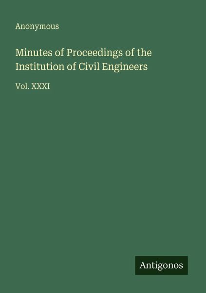 Minutes of Proceedings of the Institution of Civil Engineers Minutes of Proceedings of the Institution of Civil Engineers