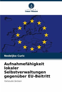 Cover Aufnahmefähigkeit lokaler Selbstverwaltungen gegenüber EU-Beitritt