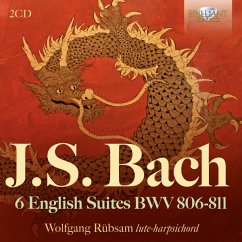Cover Bach:6 English Suites Bwv806-811
