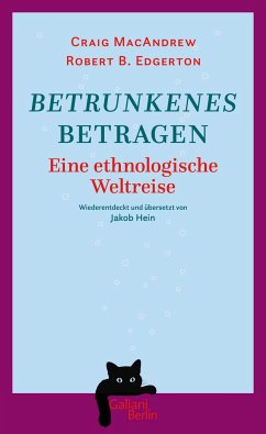 Cover Betrunkenes Betragen  (Mängelexemplar)