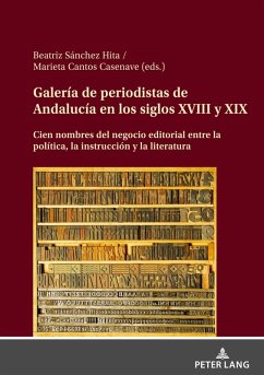 Cover Galería de periodistas de Andalucía en los siglos XVIII y XIX