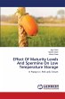 Effect Of Maturity Levels And Spermine... - Bild 1