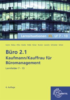 Cover Büro 2.1, Lernsituationen XL, Lernfelder 7 - 13