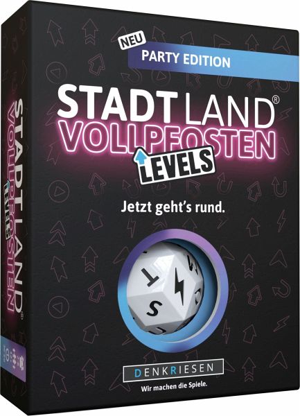 DENKRIESEN - STADT LAND VOLLPFOSTEN® - Levels - PARTY EDITION  DENKRIESEN - STADT LAND VOLLPFOSTEN® - Levels - PARTY EDITION