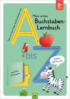 Cover Mein erstes BuchstabenLernbuch mit Spurrillen und Klappen