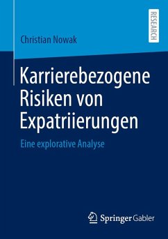 Cover Karrierebezogene Risiken von Expatriierungen (eBook, PDF)