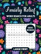 Anxiety Relief Word Search for Women... - Bild 1