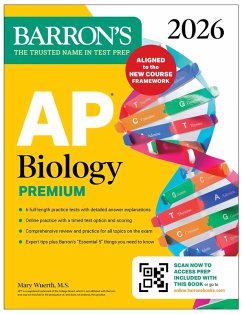 Cover AP Biology Premium, 2026: Prep Book with 6 Practice Tests + Comprehensive Review + Online Practice
