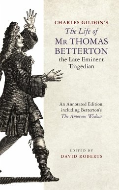 Cover Charles Gildon's the Life of MR Thomas Betterton, the Late Eminent Tragedian